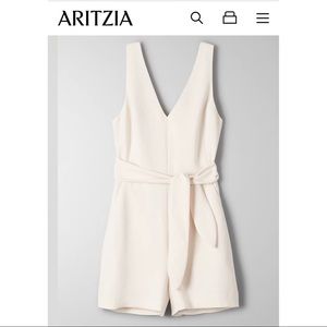 Mint Condition Wilfred Aperture Jumpsuit / Romper - Size 2 - Cream